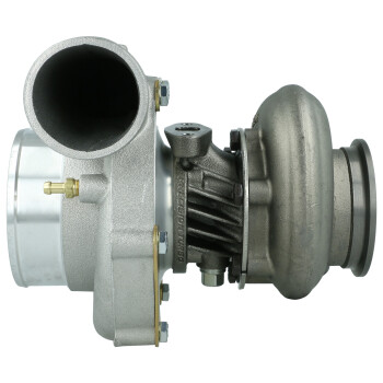 Precision Turbo PT 6062 GEN2 Turbocharger / ball bearing / V-Band 0.64 A/R / ext. WG / V-Band outlet / S-cover Highflow / up to 750 HP