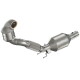 HJS 76mm Tuning Downpipe Skoda Octavia MK3 RS with EURO 6d-Temp norm