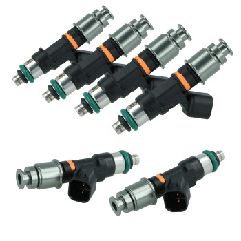 Matched set of 6 Bosch fuel injectors 525ccm - EV14 66mm...
