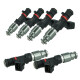 Matched set of 6 Bosch fuel injectors - 630ccm - EV14 68mm - Standard