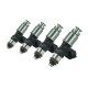 Matched set of 4 Bosch fuel injectors 2200ccm - EV14 53mm - Standard
