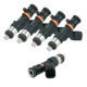 Matched set of 5 Bosch Fuel Injectors - 440ccm - EV14 52mm - Standard