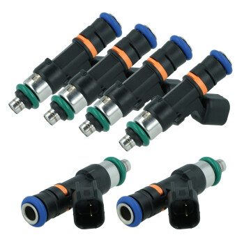 Matched set of 6 Bosch Fuel Injectors - 525ccm - EV14...