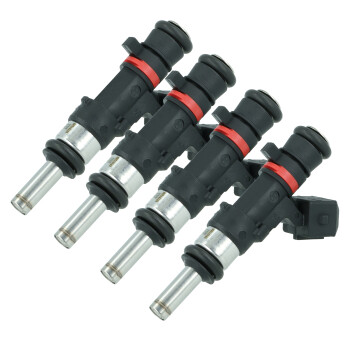 Matched set of 4 Bosch Fuel Injectors - 630ccm - EV14 52mm - with nozzle