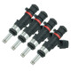 Matched set of 4 Bosch Fuel Injectors - 630ccm - EV14 52mm - with nozzle