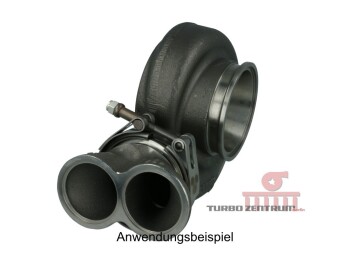 Manifold V-Band TwinScroll Inlet Flange for Garrett Housings - cast iron
