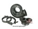 Manifold V-Band TwinScroll Inlet Flange for Garrett Housings - cast iron