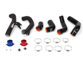Performance Intercooler Kit Mishimoto Honda Civic 1.5T/Si / 2016+ / silver - black | MMINT-CIV-16KSLWBK