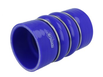 Silicone Coupler - Double Hump, 63mm, Blue