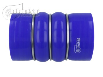 Silicone Connector - Double Hump, 60mm, blue | BOOST...