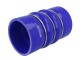 Silicone Coupler - Double Hump, 60mm, Blue