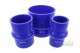 Silicone Coupler - Single Hump, 102mm, Blue