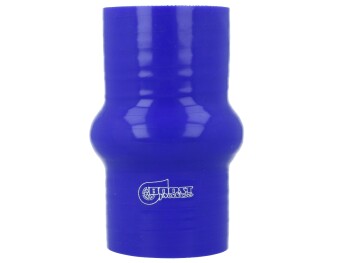Silicone Coupler - Single Hump, 80mm, Blue