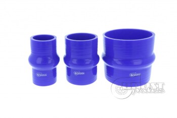 Silicone Coupler - Single Hump, 60mm, Blue
