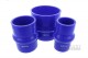 Silicone Coupler - Single Hump, 60mm, Blue