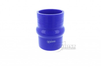 Silicone Coupler - Single Hump, 89mm, Blue