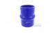 Silicone Coupler - Single Hump, 89mm, Blue