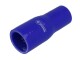 Silicone Reducer Straight, 16 - 13mm, Blue