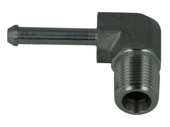 Adapter 1/8" NPT to 4mm 90¡ barb fitting | TRE