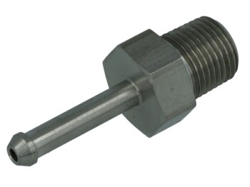 Adapter 1/8" NPT to 4mm straight barb fitting | TRE
