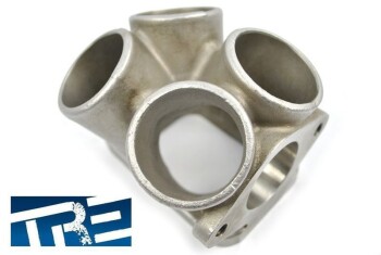 T3 Turbo Merge Collector Adapter, Cast 304 Stainless
