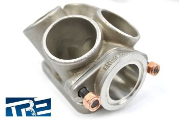 T3 Turbo Merge Collector Adapter, Cast 304 Stainless