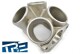 T3 Turbo Merge Collector Adapter, Cast 304 Stainless