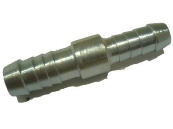 Connector - Metal - 8mm - rippled