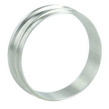 Precision Turbo V-Band downpipe flange / ring T3/T4 (PTXX58 - PTXX66) - Stainless steel