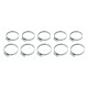 Pack of 10 Hose clamps - stainless steel - 100-120mm | BOOST products