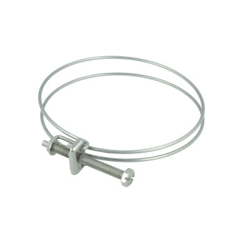 Double wire Hose clamp - stainless steel - 100-110mm |...