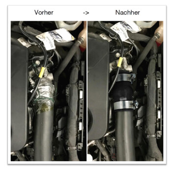 Repair Kit boost pressure hose Opel B20DTH / D20DTR Insignia, Cascada, Zafira