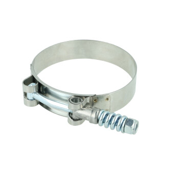 Premium T-bolt clamp with spring - stainless steel | BOOST products