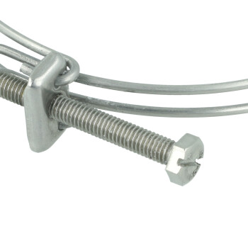 Double Wire Hose Clamp - Stainless Steel