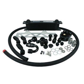 TurboZentrum Oil Cooler Upgrade Kit with Thermostat for...