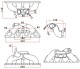 SPA Exhaust Manifold Honda B - Cast iron - T3