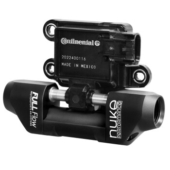Full flow Flex Fuel sensor adapter