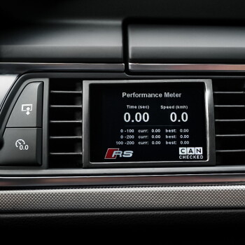 CANchecked MFD32 GEN 2 - 3.2" OBD2 Display Audi A6 4G / A7 4G - LHD