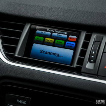 CANchecked MFD32 GEN 2 - 3.2" OBD2 Display Skoda Octavia 5E