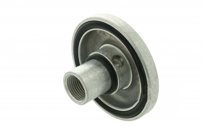 Cover for oil filter port