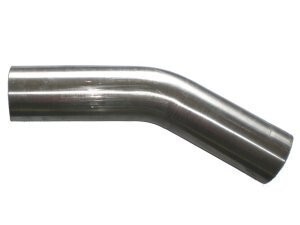Stainless steel elbow 30° with 89mm diameter