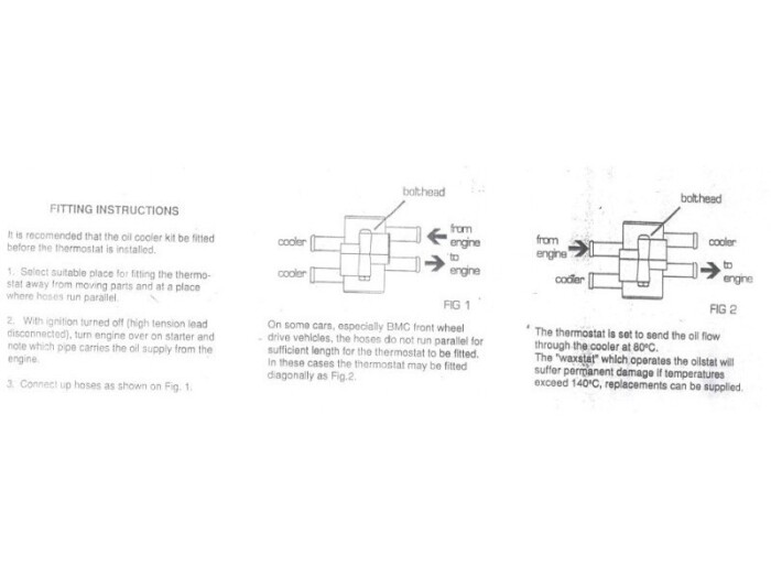 Hose thermostat