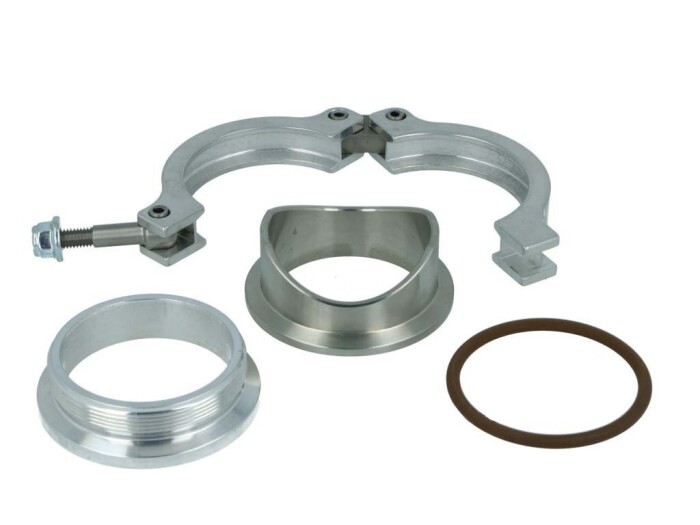 38mm V-Band Set stainless steel for TiAL QRJ for welding