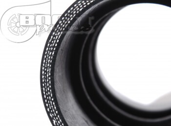 Silicone Reducer Straight, 63,5 - 60mm, black | BOOST products