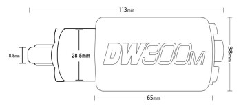 Fuel pump DeatschWerks DW300M Ford GT500 and GT500KR