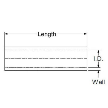Silicone Coupler 114mm, 100mm Length, black