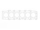 Cylinder Head Gasket Toyota SUPRA 3.0 24V / 87,70mm / 1,30mm | 338204R
