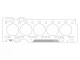 Cylinder Head Gasket for Volvo S80 - 2.5 T / 83,00mm / 1,20mm | 338284R