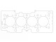 Cylinder Head Gasket for Peugeot 106 1.6i 16V (ab 1996) / 80,00mm / 1,00mm | 338008R