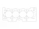 Cylinder head gasket (CUT RING) for Citroen SAXO 1.6i 16V / 80,50mm / 1,00mm | 330006R